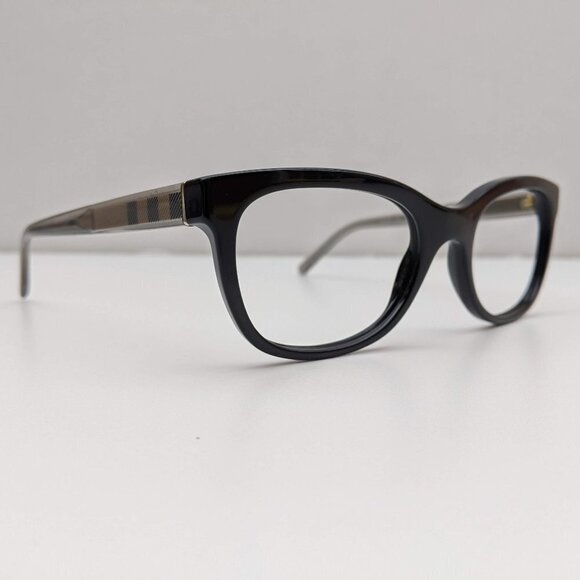 🕶️Made in Italy! Burberry B2213 3001 Eyeglasses 53/20 140 /KAZ517🕶️​ - Picture 3 of 7